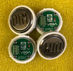 Кнопочный модуль красная подсветка VEGA ACHILLE ОТМЕНА